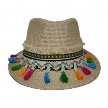 כובע קיצי צבעוני